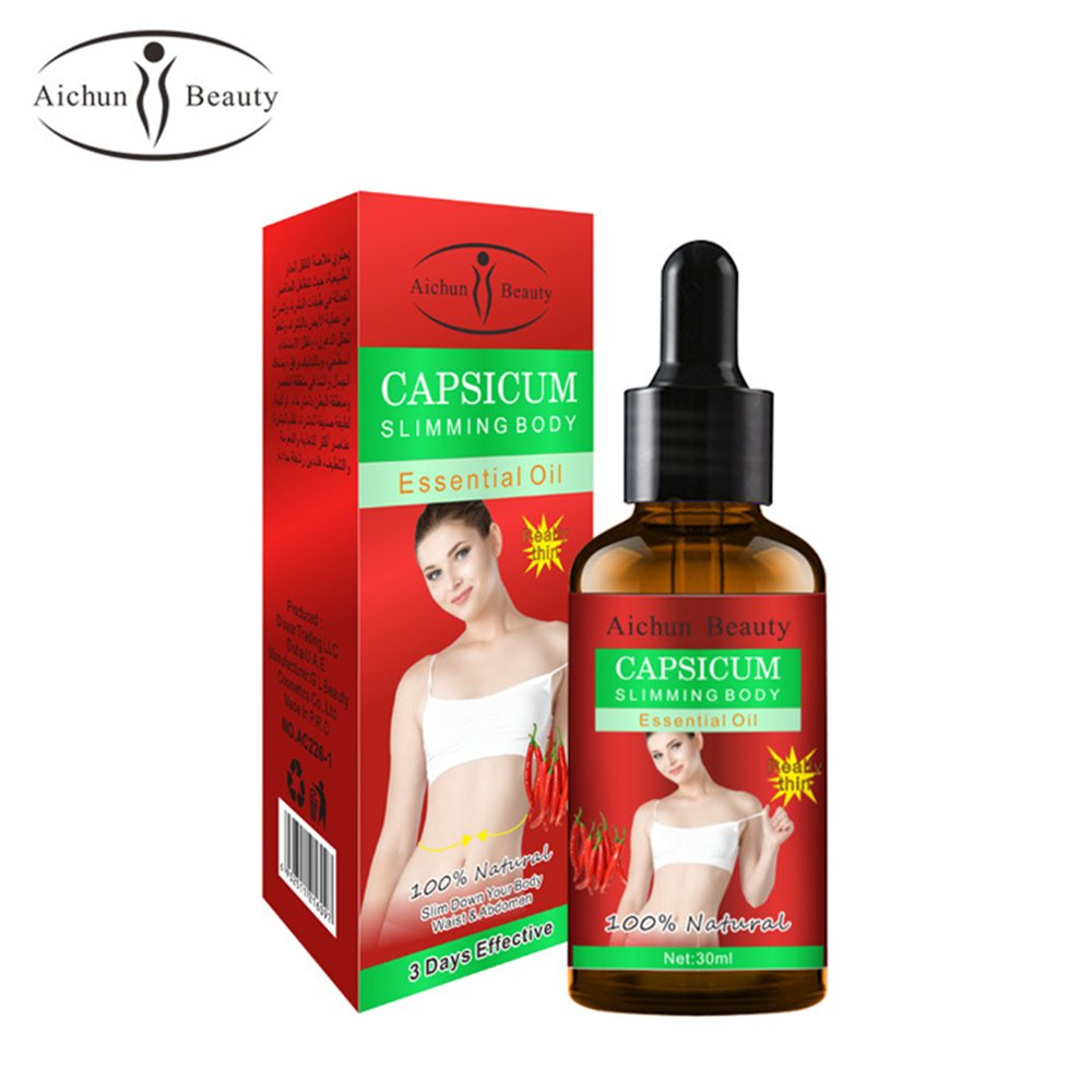 স্লিমিং ও সুন্দর হউন-Capsicum Slimming Body Essential Oil-UAE.