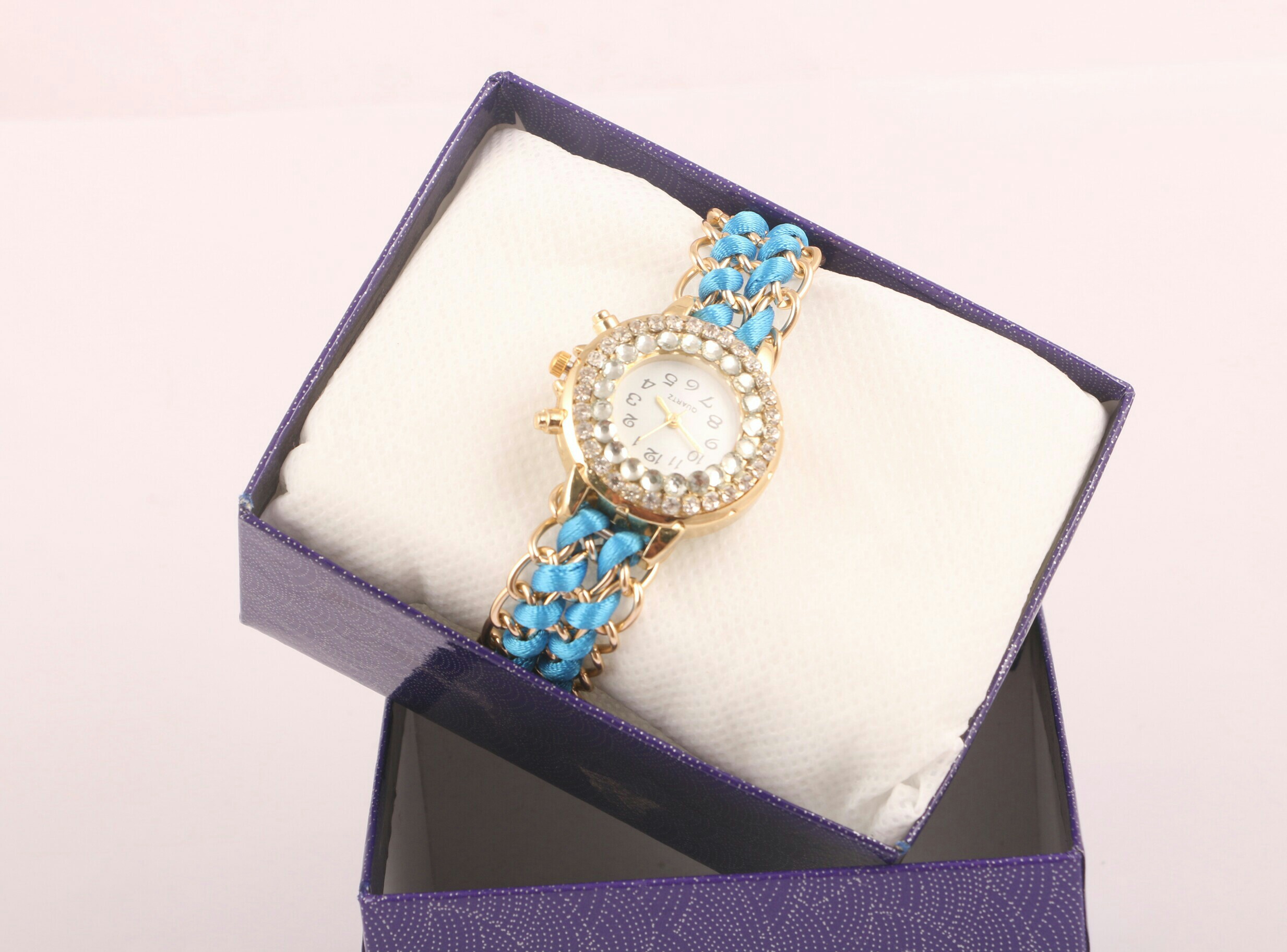 Casual Ladis Breaslate Watch For Girls.