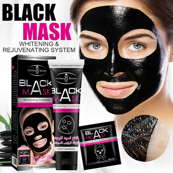 Aichu Beauty Face Black Mask-মুখে অতিরিক্ত তেল,মেস্তা ও অন্যান্য দাগ নিয়ে চিন্তিত,আর নেই-UAE.