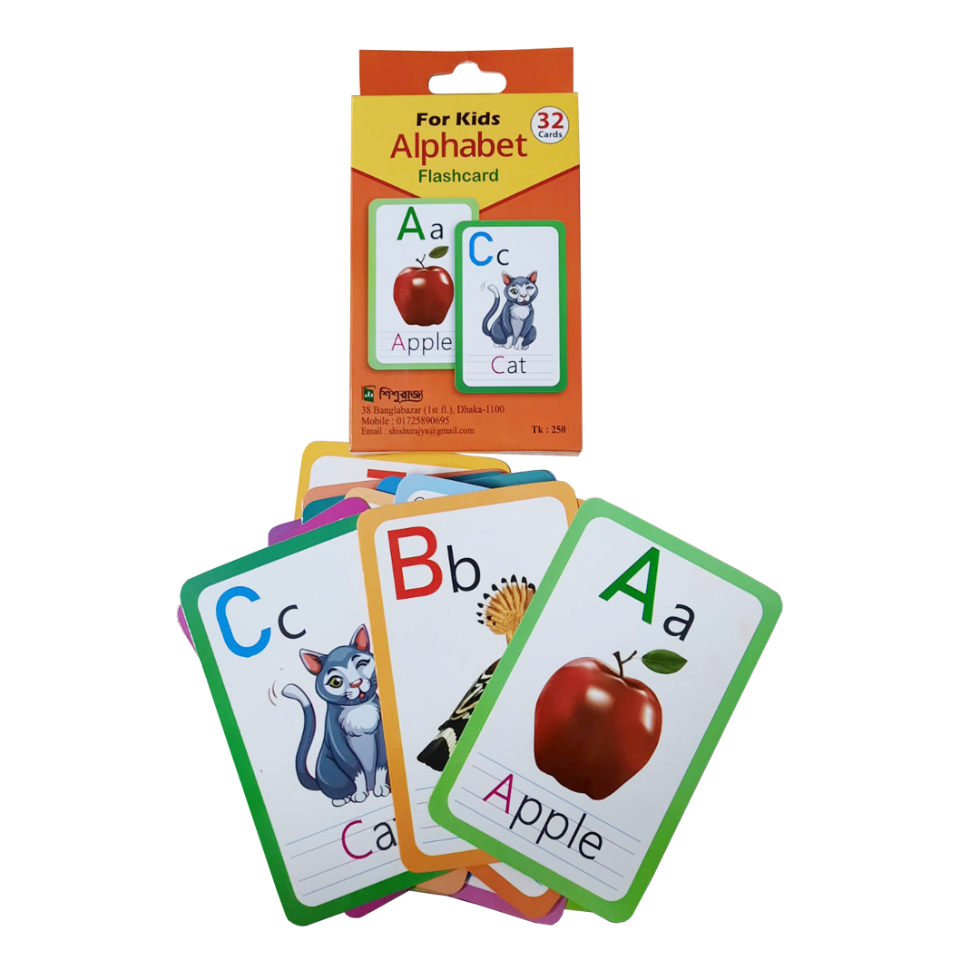 Kids English Alphabet learning Flash Card