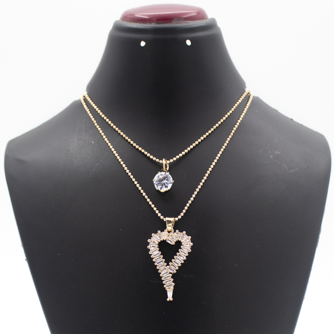 Stainless steel Necklace And Earrings set