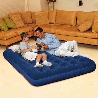 Double Air bed with pumper