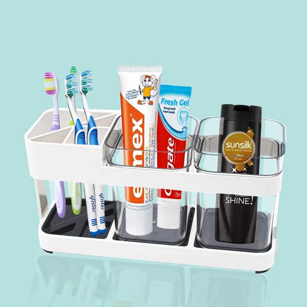Toothpaste And Toothbrush Holder