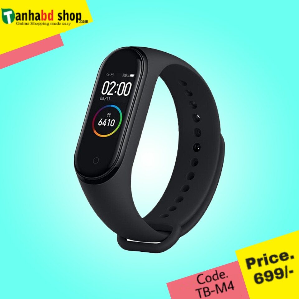 M4 Heart Rate & Blood Pressure Fitness Tracker Smartwatch. image 3