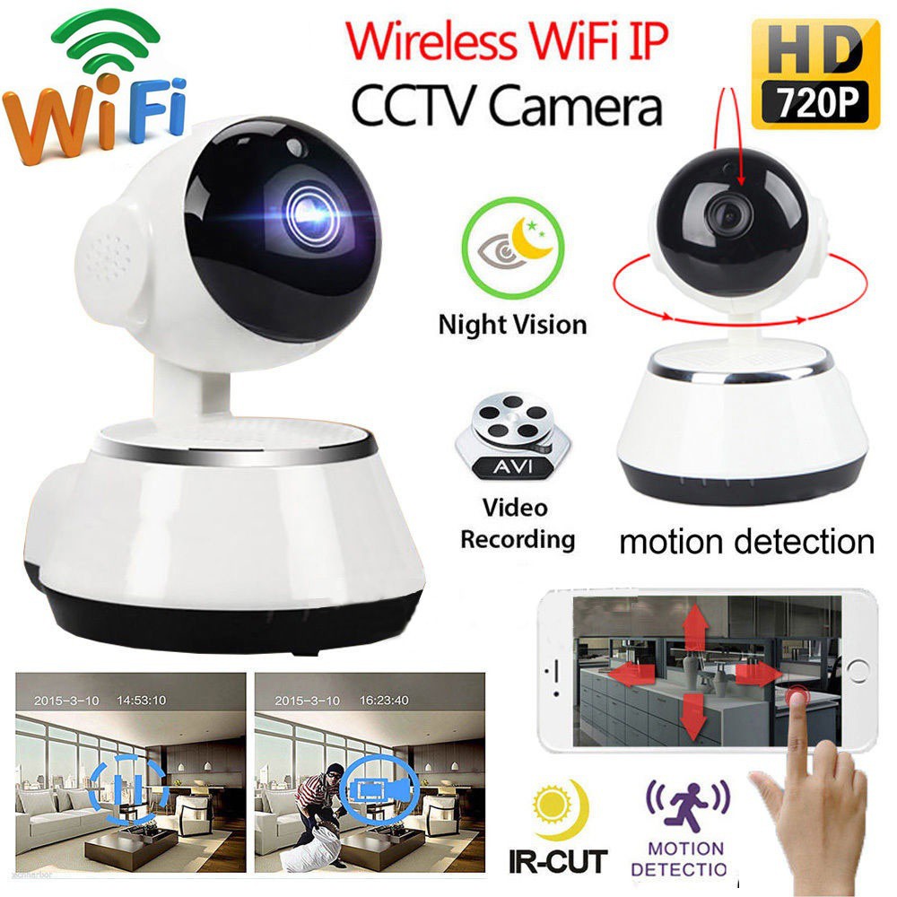V380 IP Camera WiFi Mini 360 Degree CCTV Night Vision. image 3