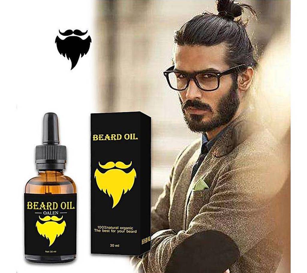 মুখভর্তি চাপ দাড়ি গজান মাত্র ১৫ দিনেই- Beard Growth Oil-UAE image 2