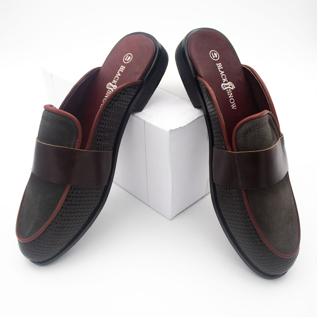 Men Formal Luxury Leather Pointed Toe Loafers Shoes image 2