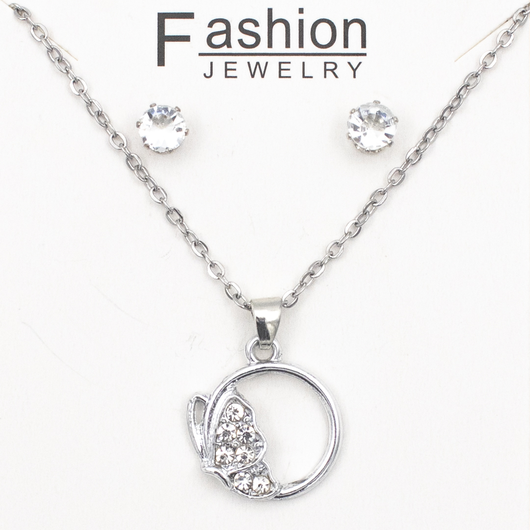 Fationable Chain Necklace For Women-Silver image 2
